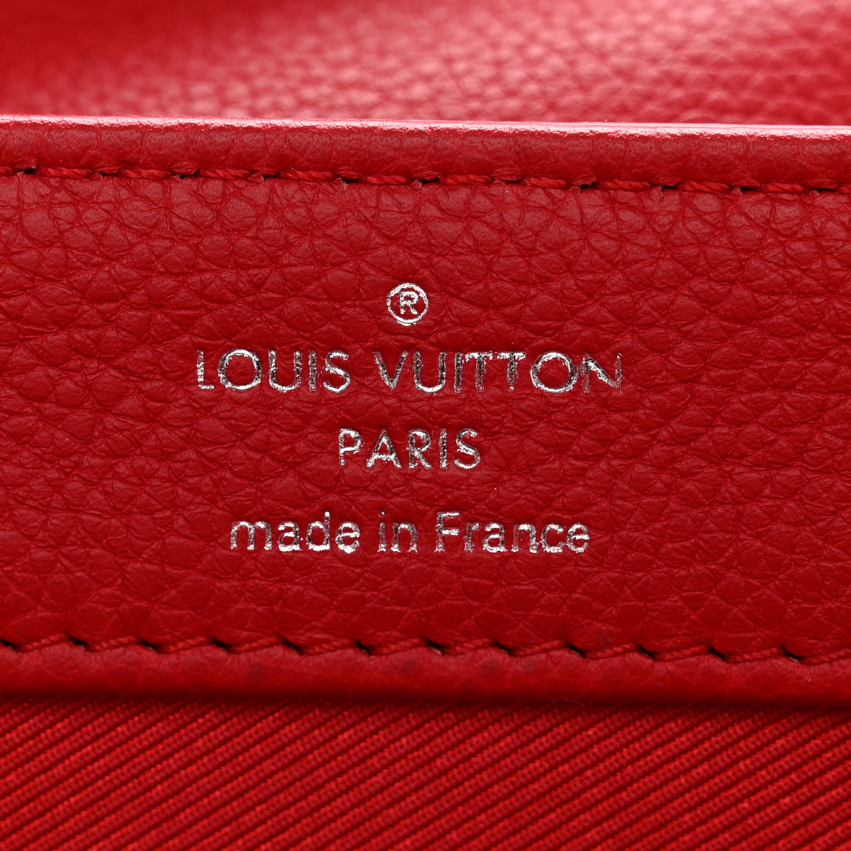 Louis Vuitton Calfskin Lockme II Chain Bag BB Rubis 5 of 8