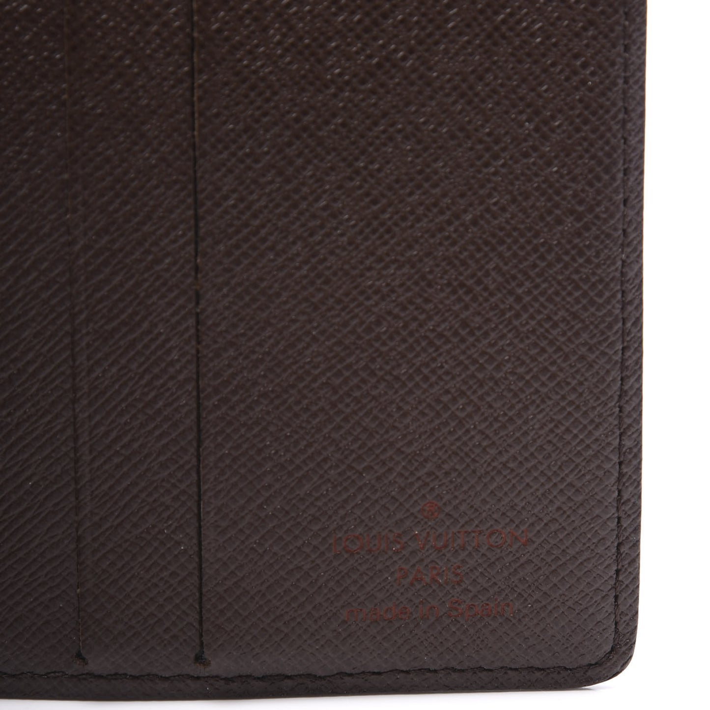 Damier Ebene Billfold Wallet 6 Credit Card Slots