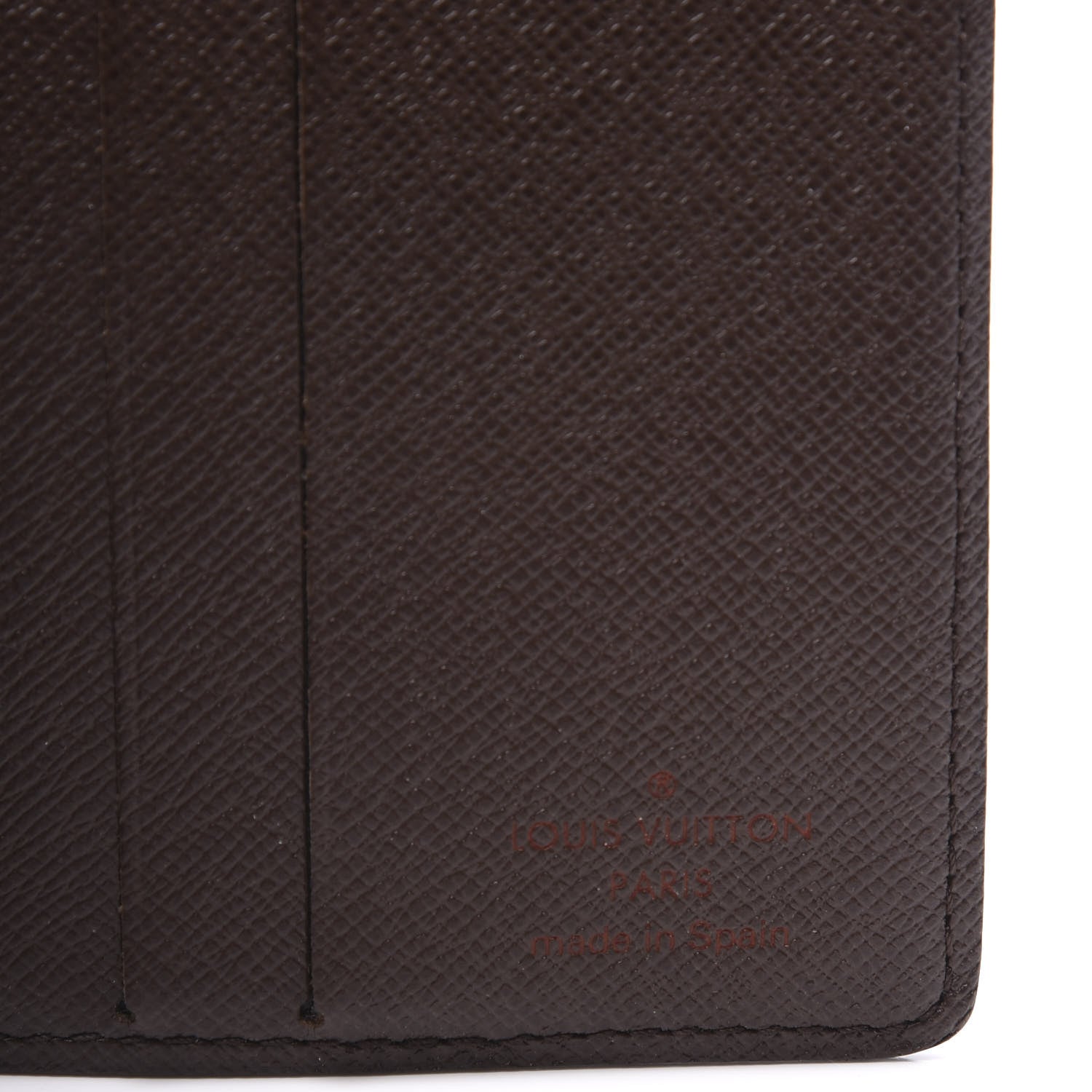 Louis Vuitton Damier Ebene Billfold Wallet 6 Credit Card Slots 5 of 10