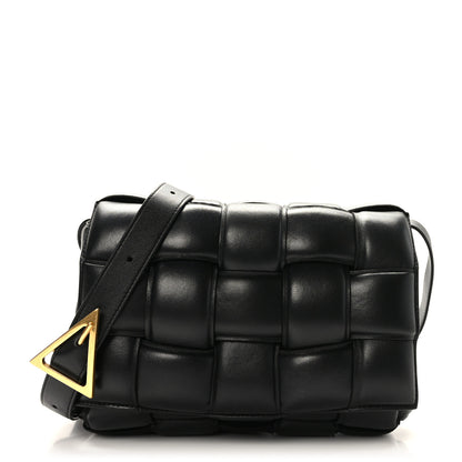 Bottega Veneta Nappa Maxi Intrecciato Padded Cassette Crossbody Bag Black 1 of 8