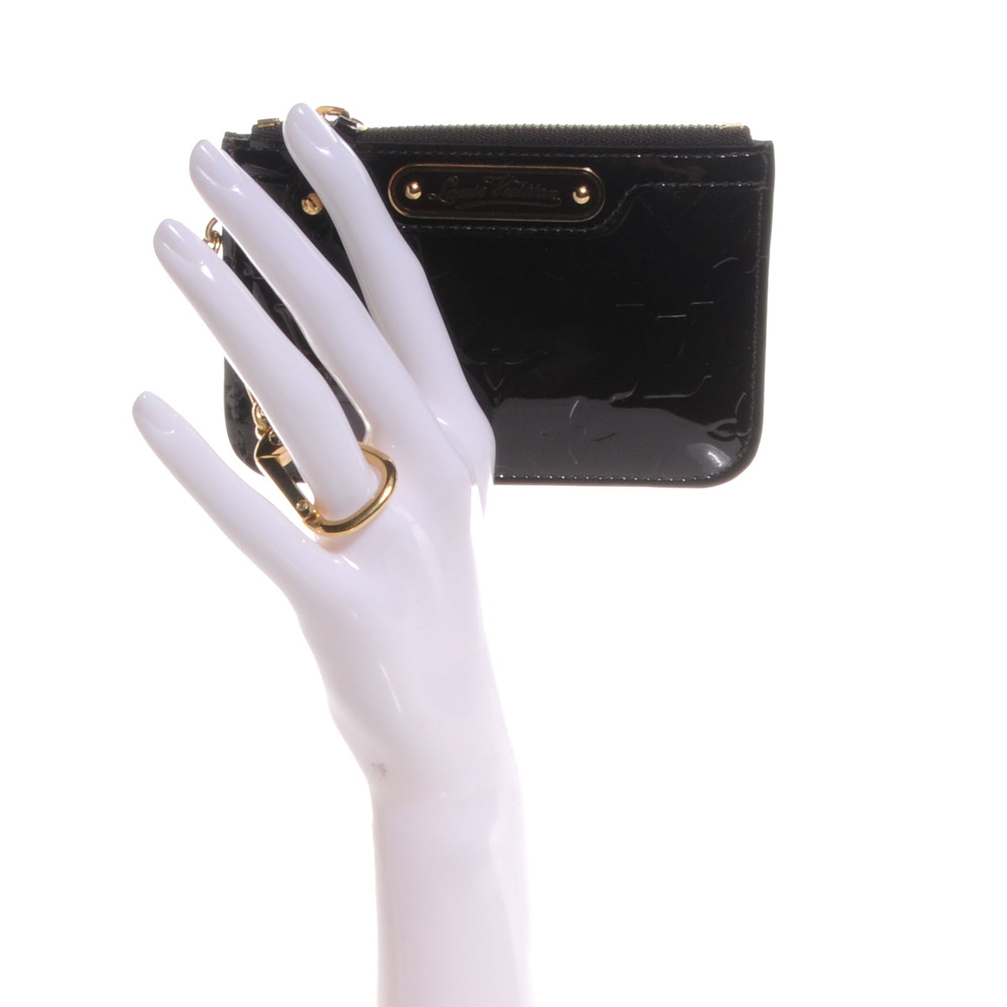 Vernis Key Pouch Amarante