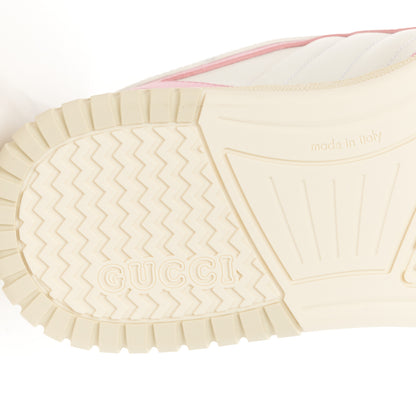 Gucci Calfskin Womens Re-Web Sneakers 38 White Pink 7 of 12