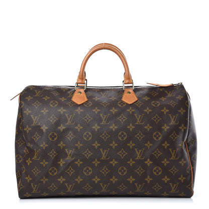 Louis Vuitton Monogram Speedy 40 1 of 12