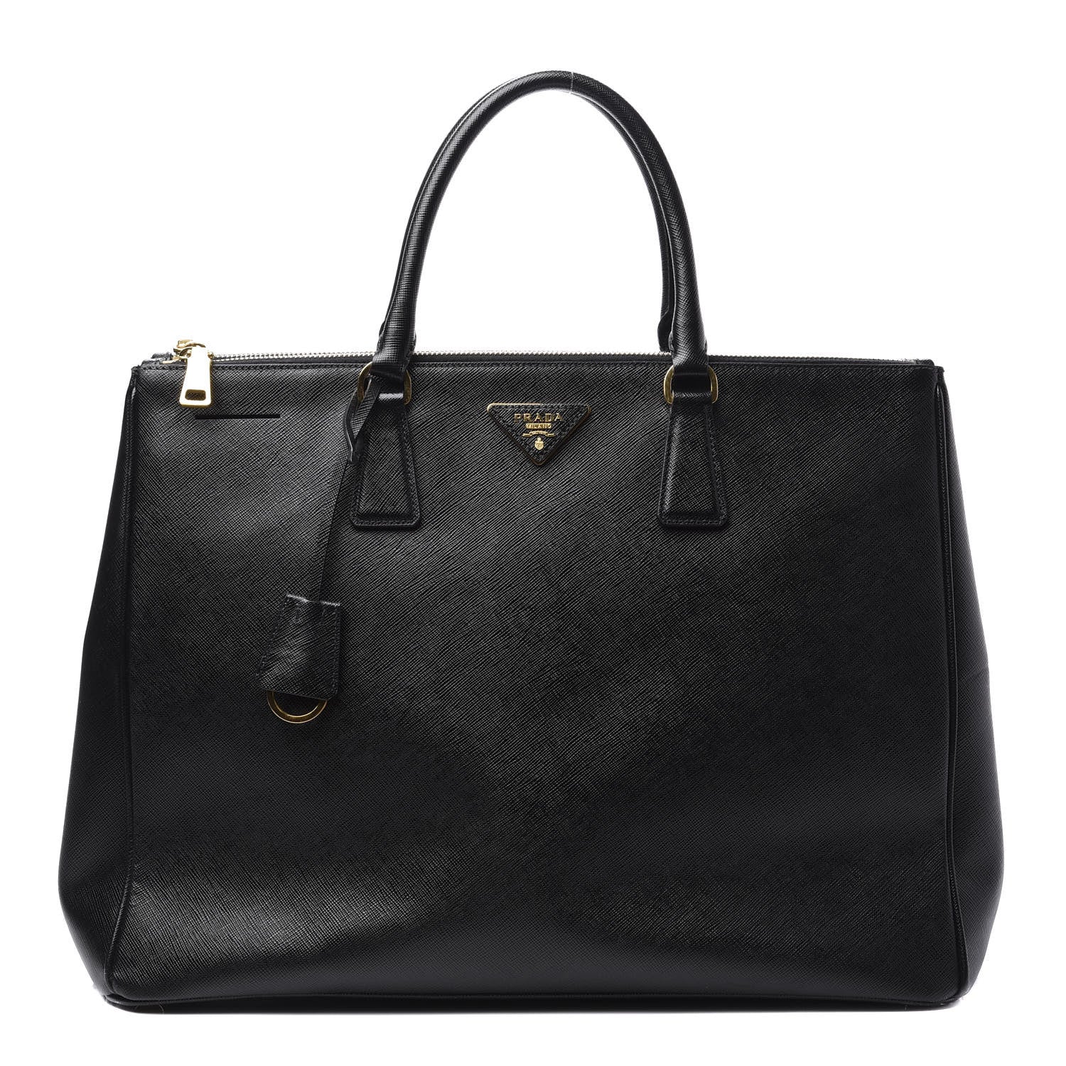 Prada Saffiano Large Galleria Double Zip Tote Black 1 of 16