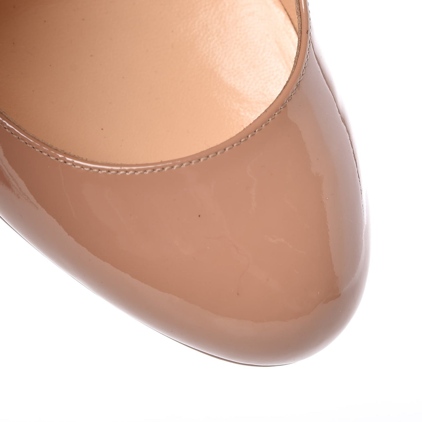 Patent New Simple 120 Pumps 36.5 Beige