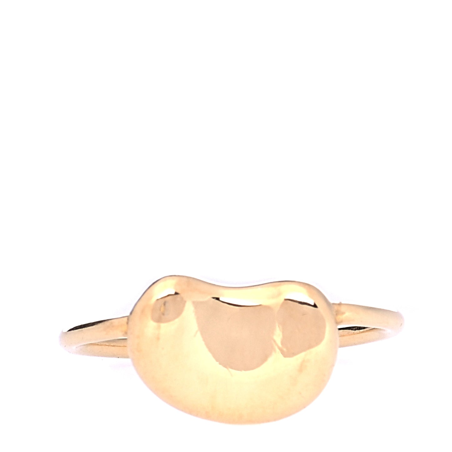 18K Yellow Gold Elsa Peretti Bean Ring 49 5