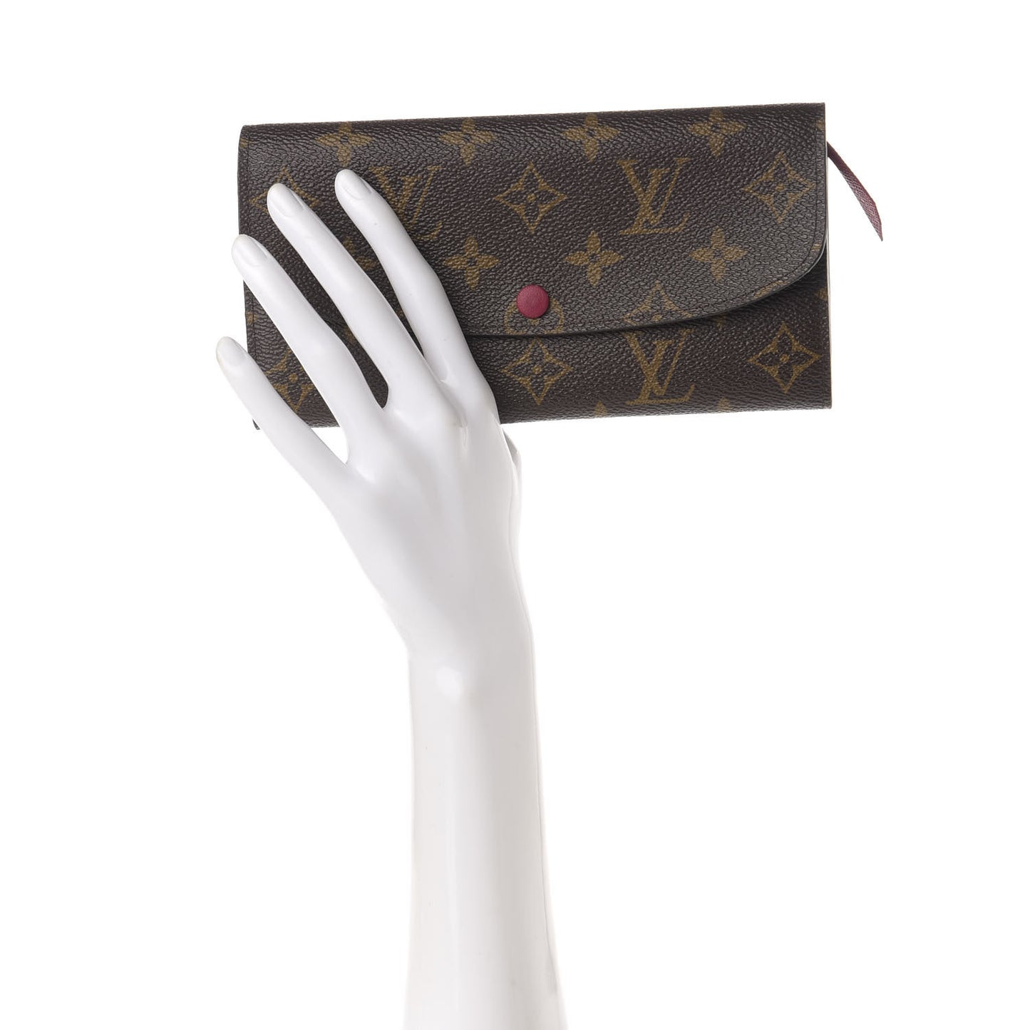 Monogram Emilie Wallet Fuchsia