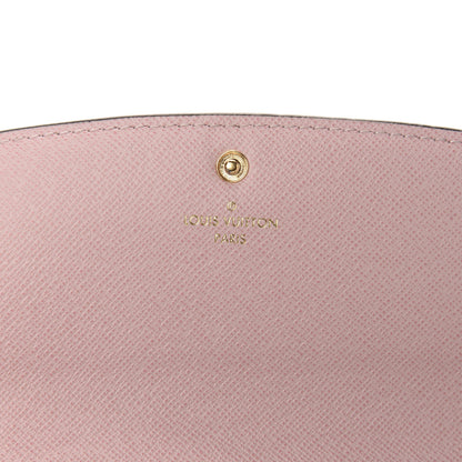 Louis Vuitton Monogram Emilie Wallet Rose Ballerine 6 of 7