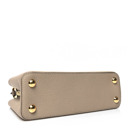 Louis Vuitton Taurillon Capucines BB Galet 4 of 9