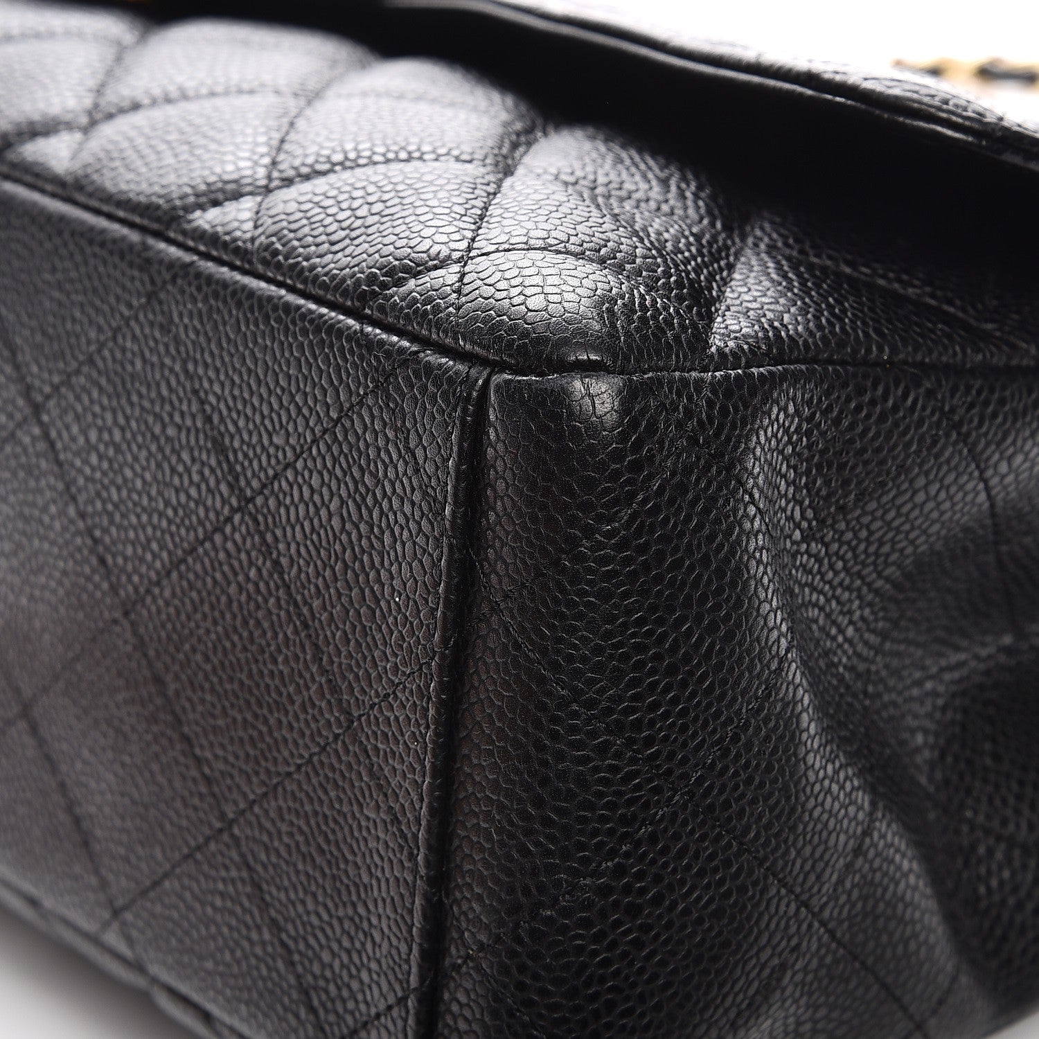 Chanel Caviar Quilted Maxi Single Flap Black 13 of 13