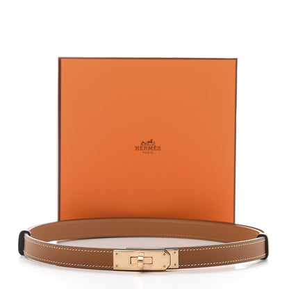 Hermes Epsom Kelly Belt Gold 6 of 6