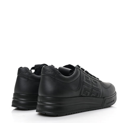 Givenchy Calfskin Women G4 Low Top Sneakers 37.5 Black 4 of 9