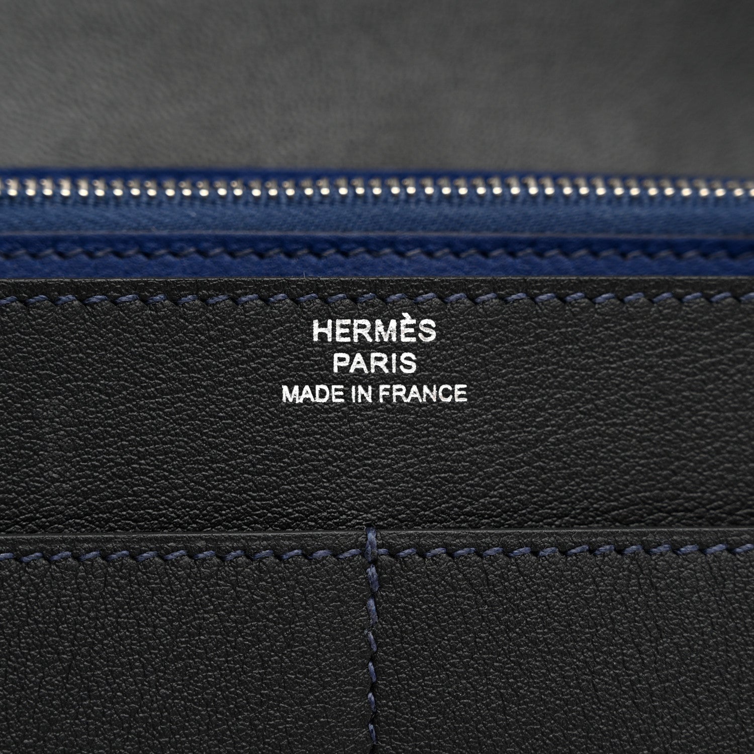 Hermes Swift Dogon Duo Wallet Black 7 of 10