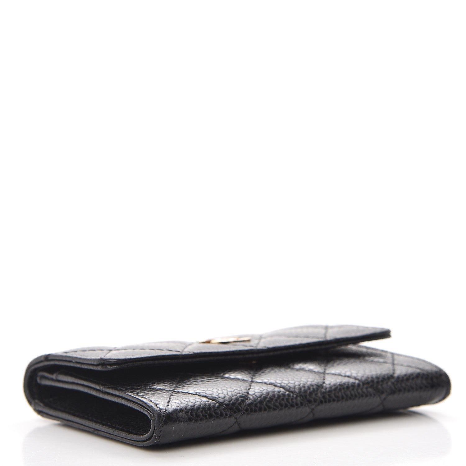 Chanel Caviar Quilted Flap Card Holder Black 11 of 14