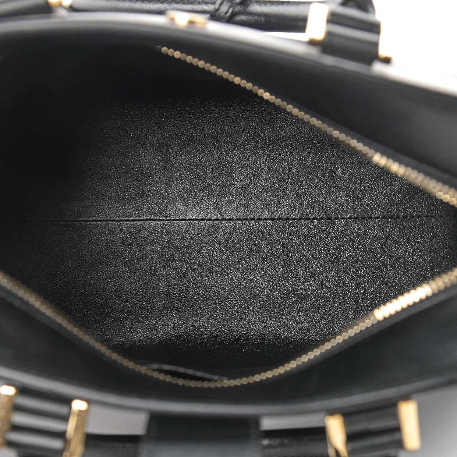 Saint Laurent Calfskin Monogram Baby Cabas Black 5 of 12