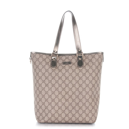 Gucci GG Plus Monogram Medium Joy Tote Gunmetal 1 of 7