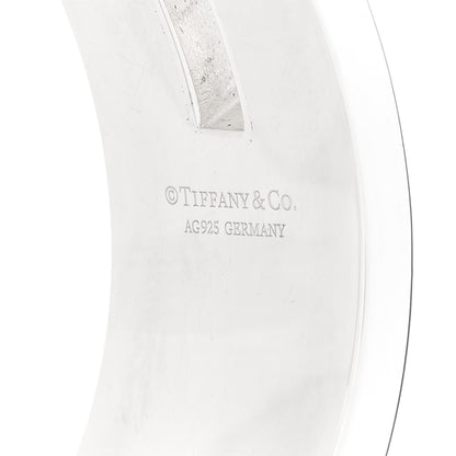 Tiffany Sterling Silver T Cutout Cuff Bracelet 3 of 4