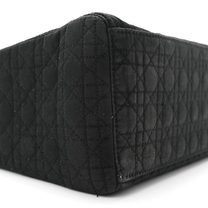 Christian Dior Nylon Cannage Medium Lady Dior Black 9 of 11