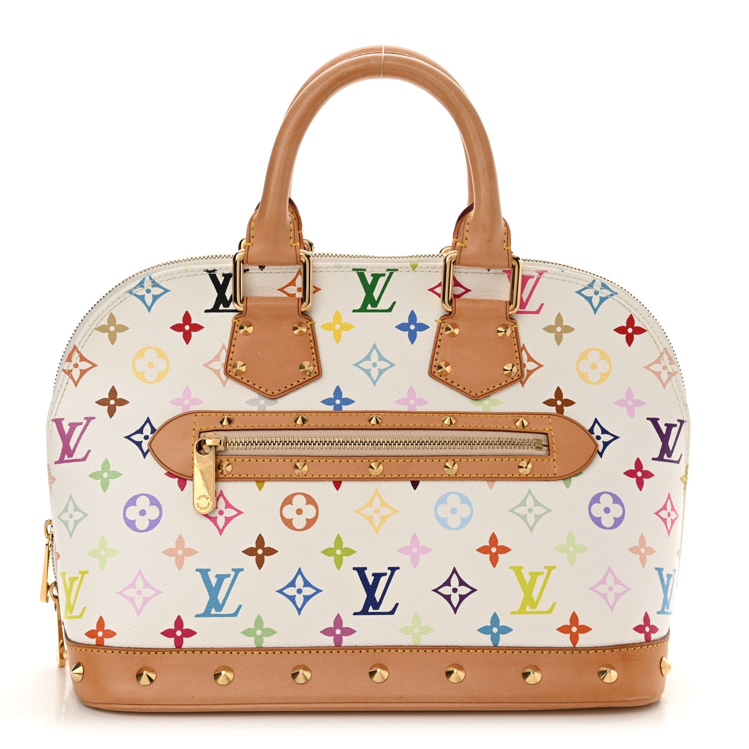 Louis Vuitton Monogram Multicolor Alma White 1 of 8