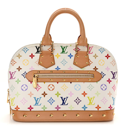 Louis Vuitton Monogram Multicolor Alma White 1 of 8
