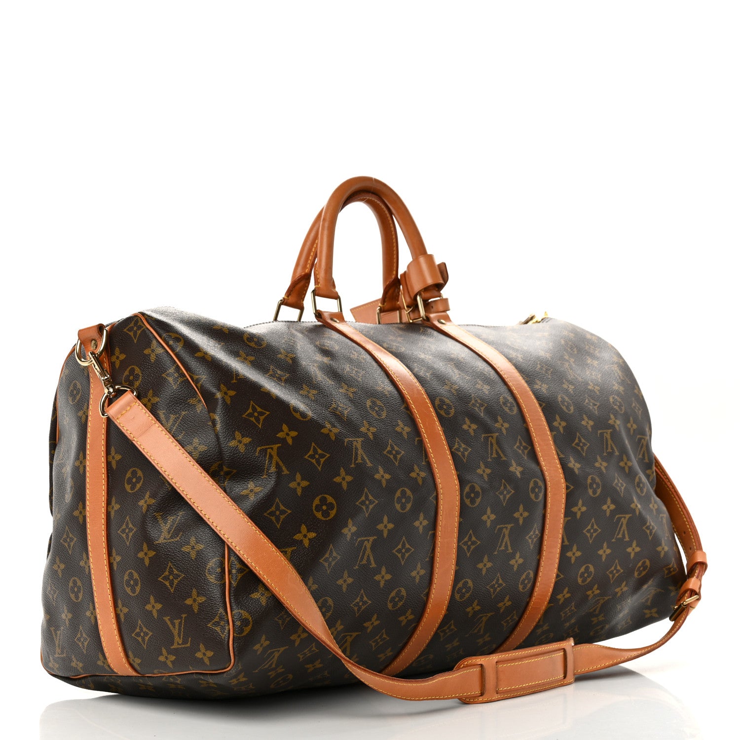 Louis Vuitton Monogram Keepall Bandouliere 55 2 of 15