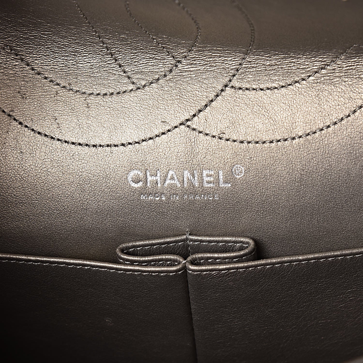 Chanel Aged Calfskin Quilted 2.55 Reissue 227 Flap Grey 5 of 15