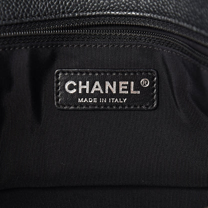 Chanel Caviar CC Shoulder Bag Black 6 of 10