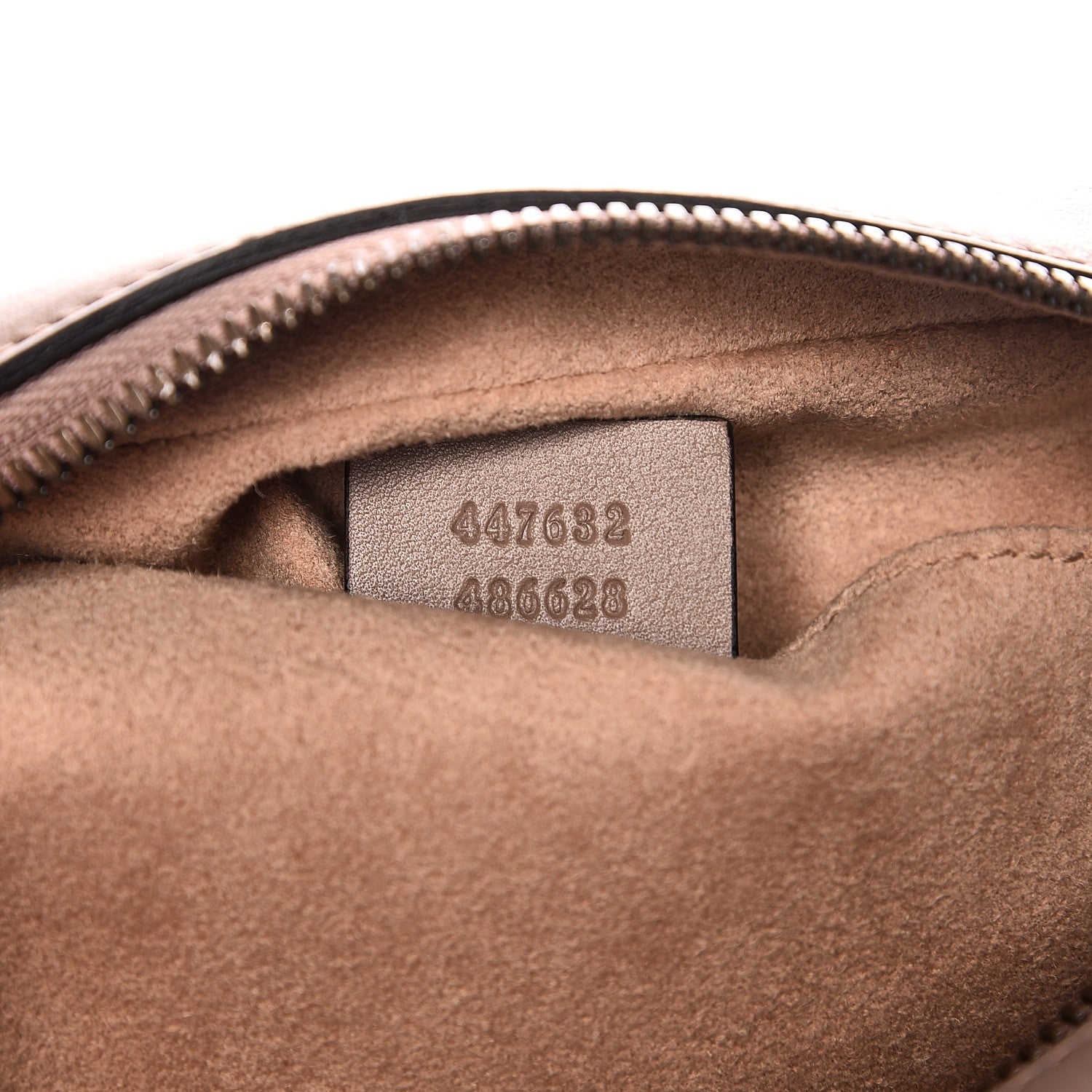 Gucci Calfskin Matelasse Small GG Marmont Chain Shoulder Bag Porcelain Rose 7 of 7