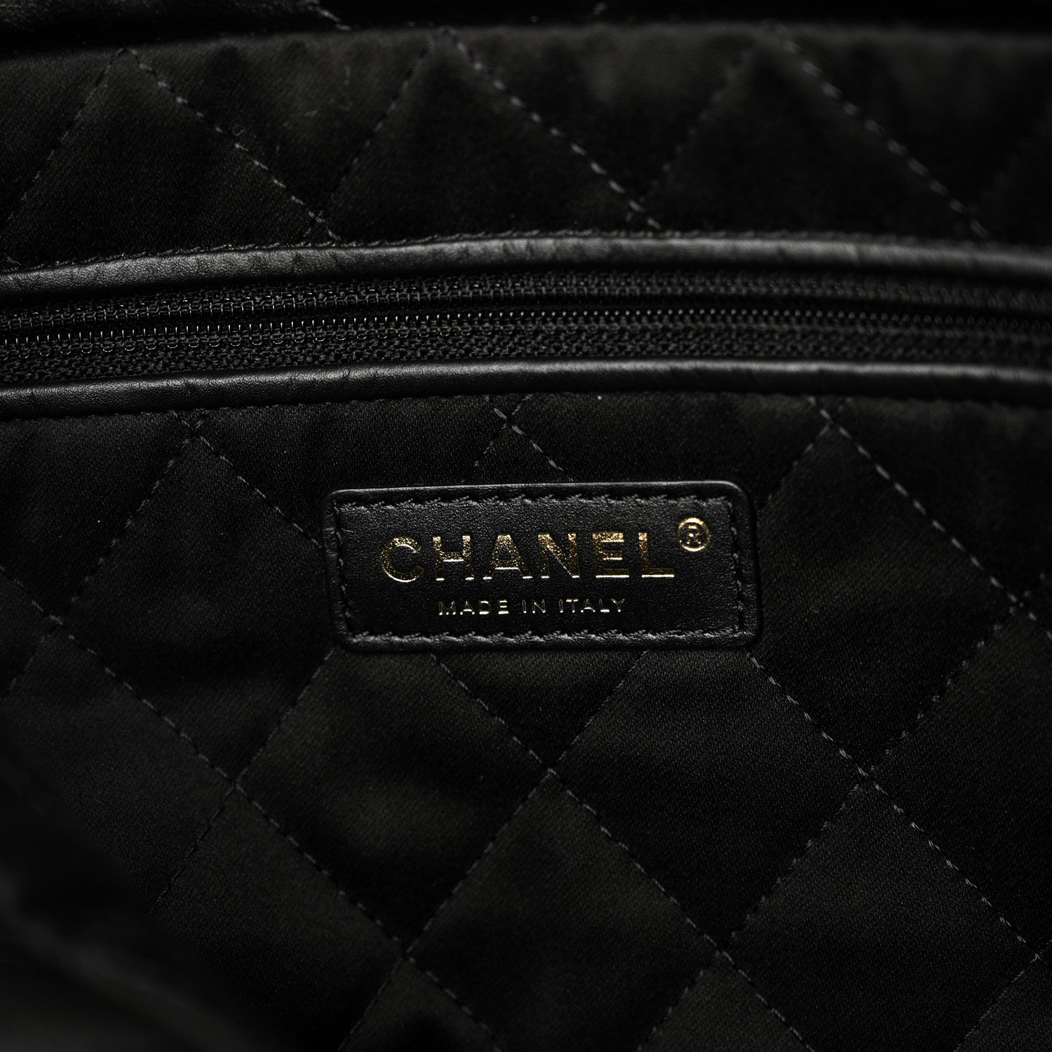 Chanel Shiny Calfskin Quilted Small Chanel 22 Black 6 of 11