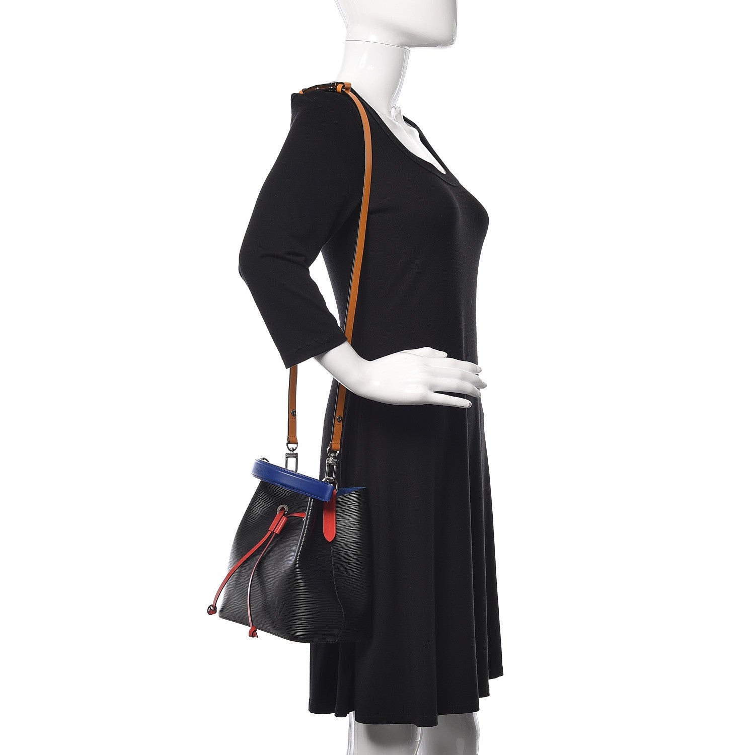 Louis Vuitton Epi Neonoe BB Black Safran 2 of 9