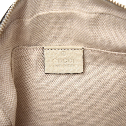 Gucci Pebbled Calfskin Small Soho Disco Bag Off White 6 of 10