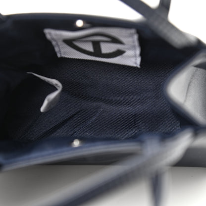Telfar Vegan Leather Small Shopping Bag Navy 5 of 9