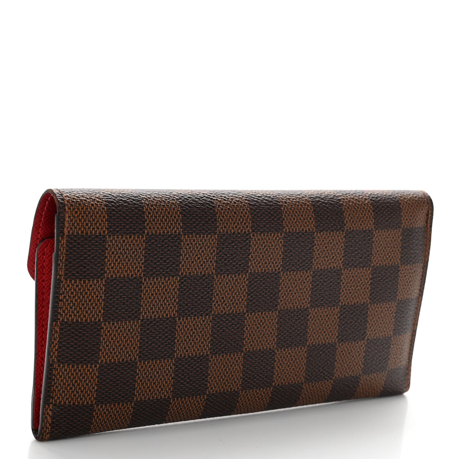 Louis Vuitton Damier Ebene Josephine Wallet Red 4 of 11