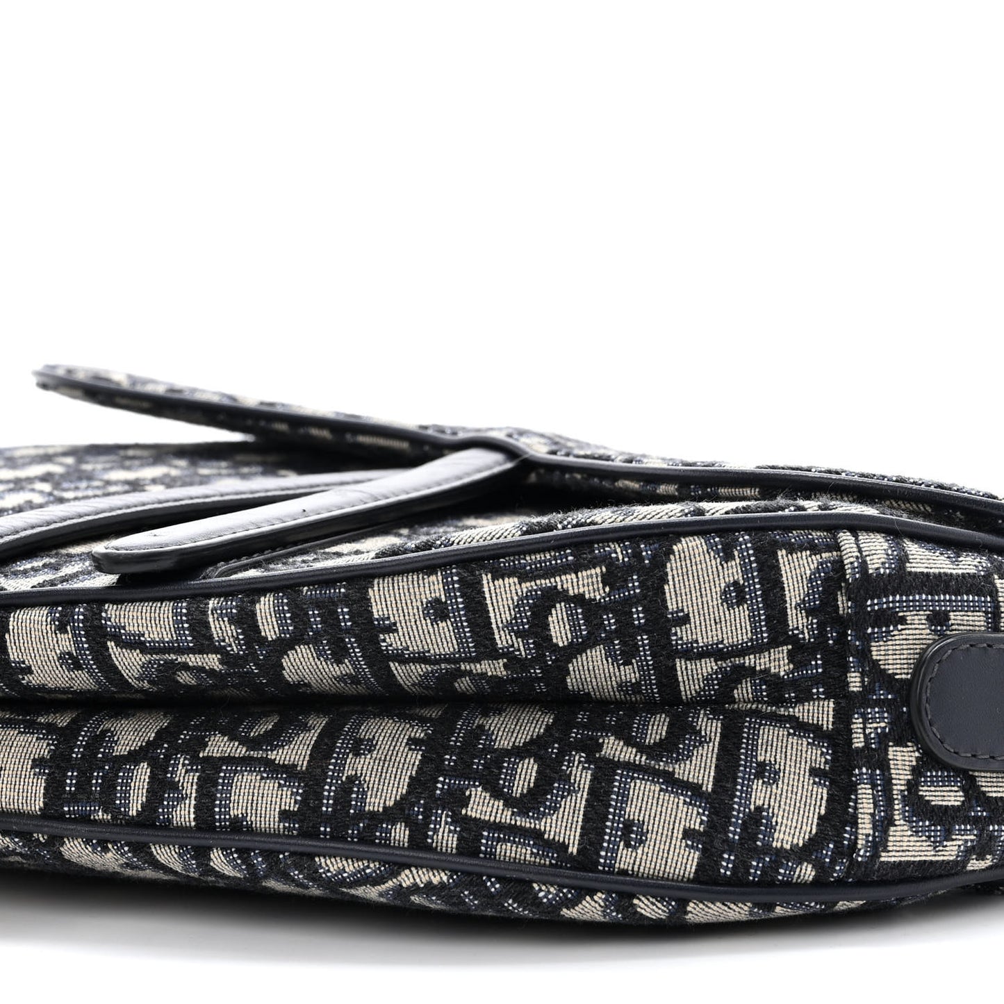 Oblique Saddle Bag Blue