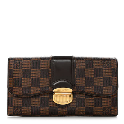 Louis Vuitton Damier Ebene Sistina Wallet 1 of 18