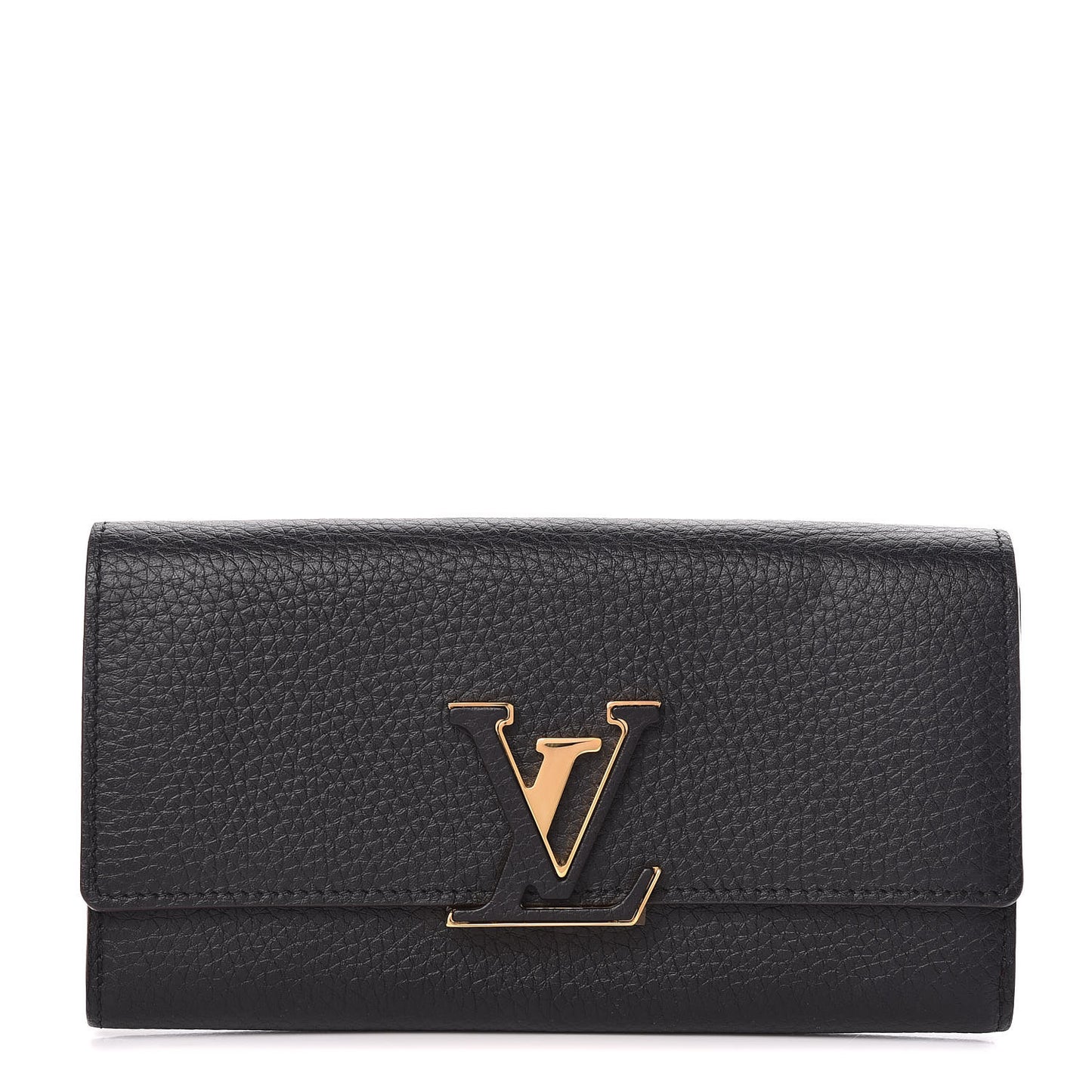 Taurillon Capucines Wallet Black