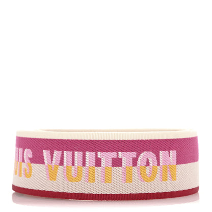 Louis Vuitton Jacquard Speedy Bandouliere 20 Shoulder Strap Fuchsia 2 of 5
