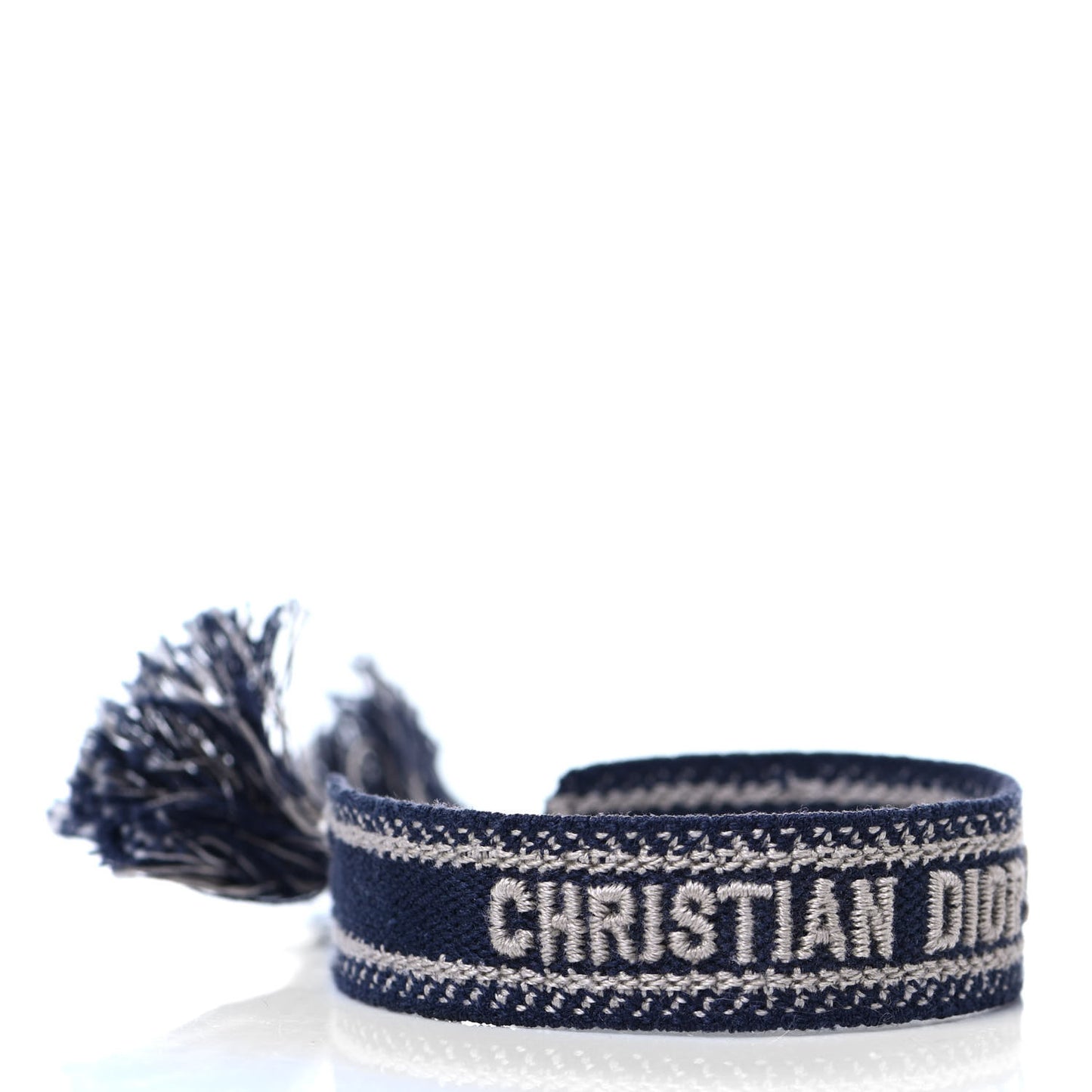Woven Cotton J'Adior Friendship Bracelet Set Navy