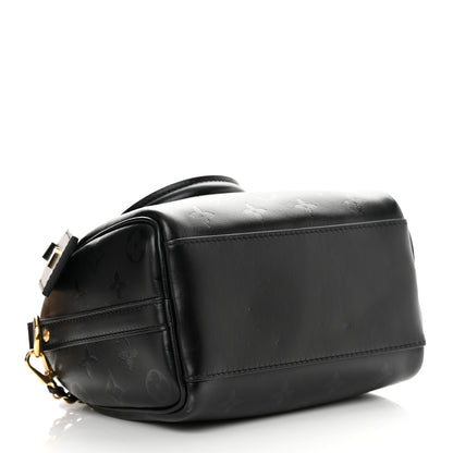 Louis Vuitton Monogram Ink Speedy BB Black 4 of 13