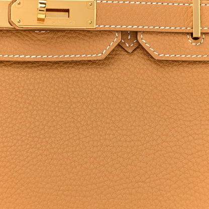 Hermes Togo Birkin 30 Natural Sable 8 of 15