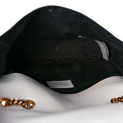 Versace Nappa Quilted Medusa Chain Crossbody White 4 of 10