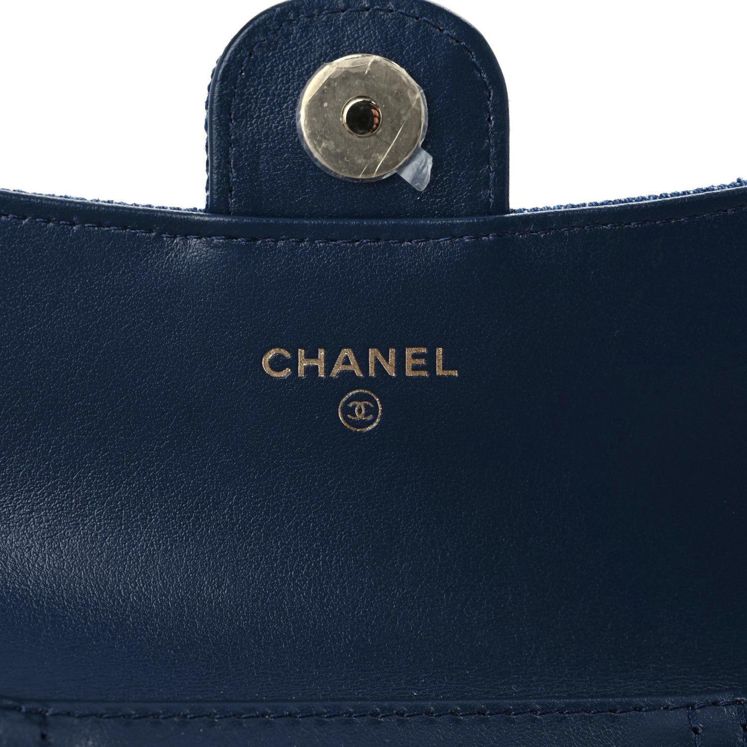 Chanel Denim Printed Belt Bag Dark Blue 8 of 11
