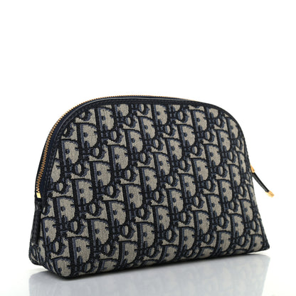 Christian Dior Oblique 30 Montaigne Cosmetic Pouch Blue 2 of 6