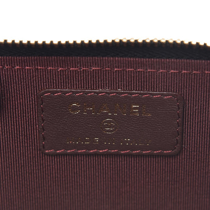 Chanel Lambskin Quilted Key Holder Case Black 6 of 14
