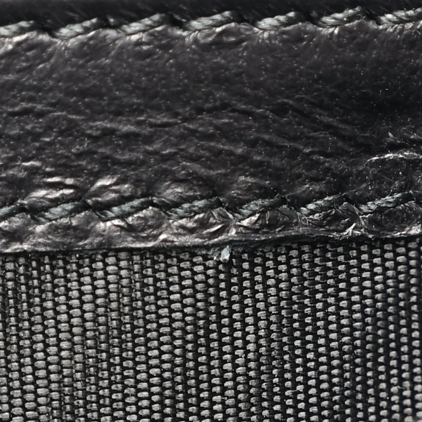 ALEXANDER MCQUEEN Calfskin Studded Wallet on Chain Black