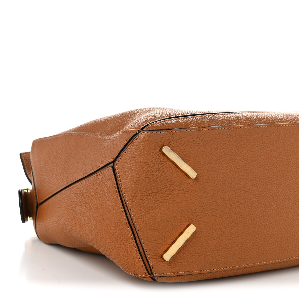 Calfskin Medium Puzzle Bag Tan