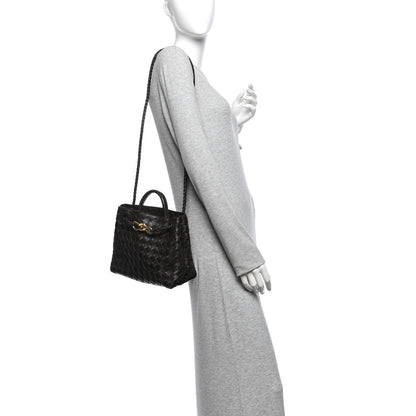Bottega Veneta Nappa Intrecciato Small Andiamo Shoulder Bag Fondant 2 of 9