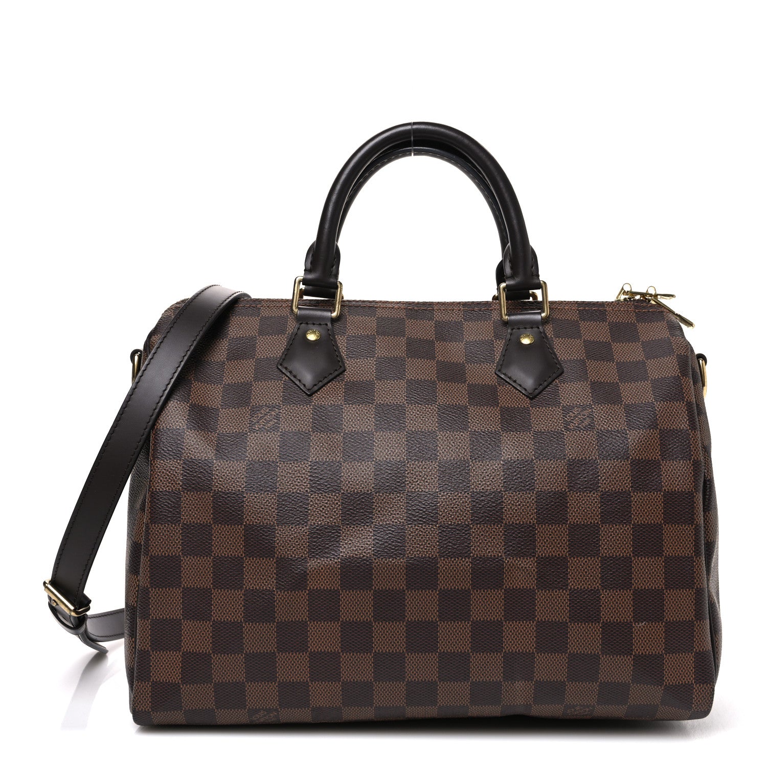 Louis Vuitton Damier Ebene Speedy Bandouliere 30 1 of 10