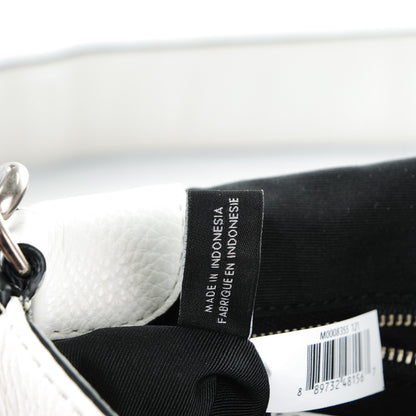 Marc Jacobs Calfskin Crystal Studded Small Pretty Young Thing Saddle Bag Star White 7 of 7