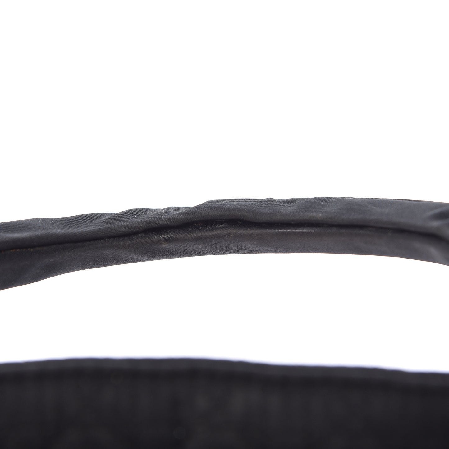 Nylon Cannage Medium Lady Dior Black